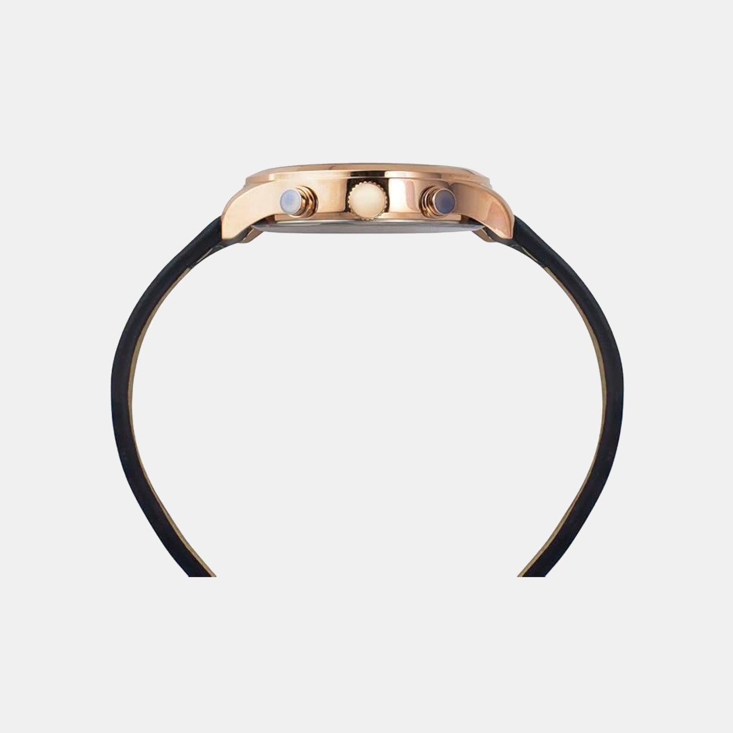 Fashion Men Quartz Silver Dial Multi-Function Leather Watch TWEG23902