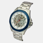 E Class Men Automatic Silver Dial Analog Stainless Steel Watch TWEG24100