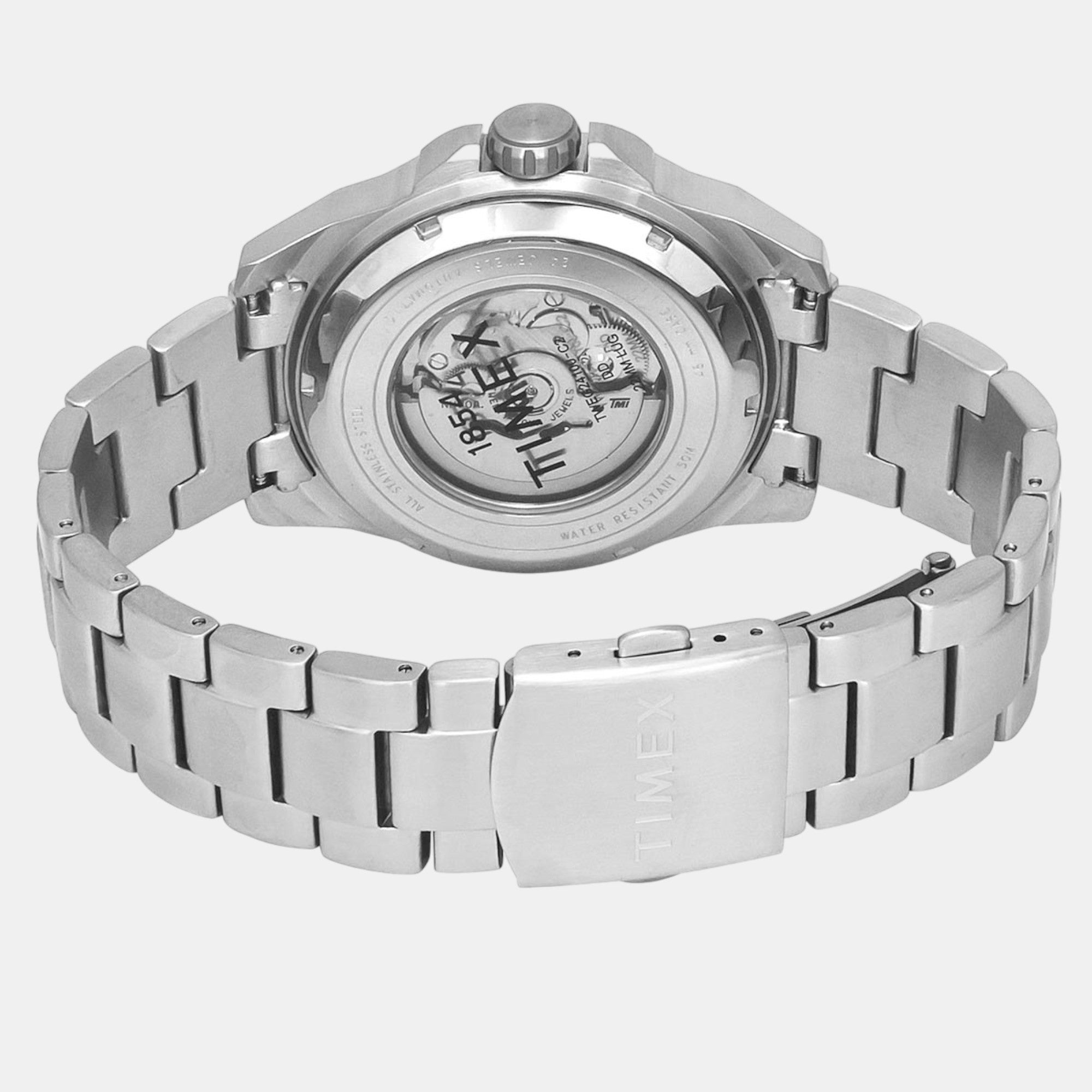 E Class Men Automatic Silver Dial Analog Stainless Steel Watch TWEG24100