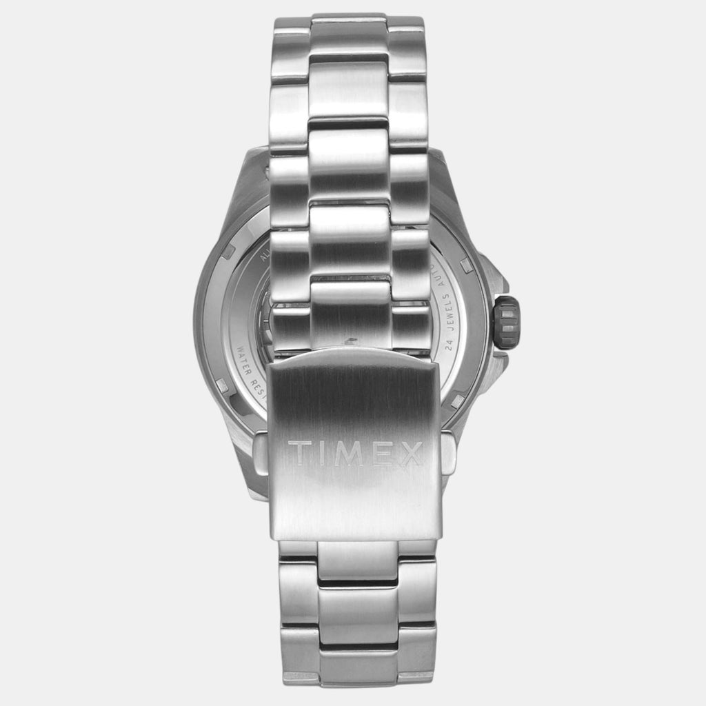 E Class Men Automatic Silver Dial Analog Stainless Steel Watch TWEG24100