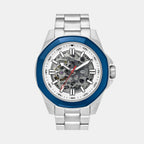 E Class Men Automatic Silver Dial Analog Stainless Steel Watch TWEG24100