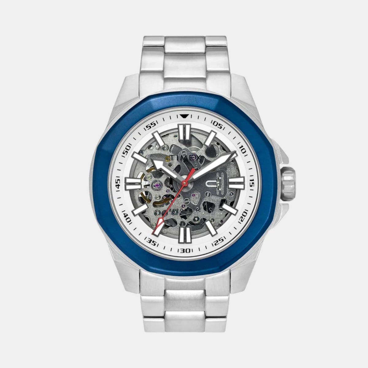 Signio Men Automatic Silver Dial Analog Stainless Steel Watch TWEG24100