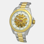 E Class Men Automatic Silver Dial Analog Stainless Steel Watch TWEG24101