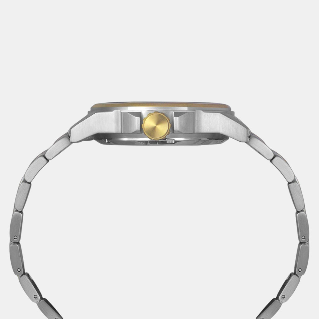 E Class Men Automatic Silver Dial Analog Stainless Steel Watch TWEG24101