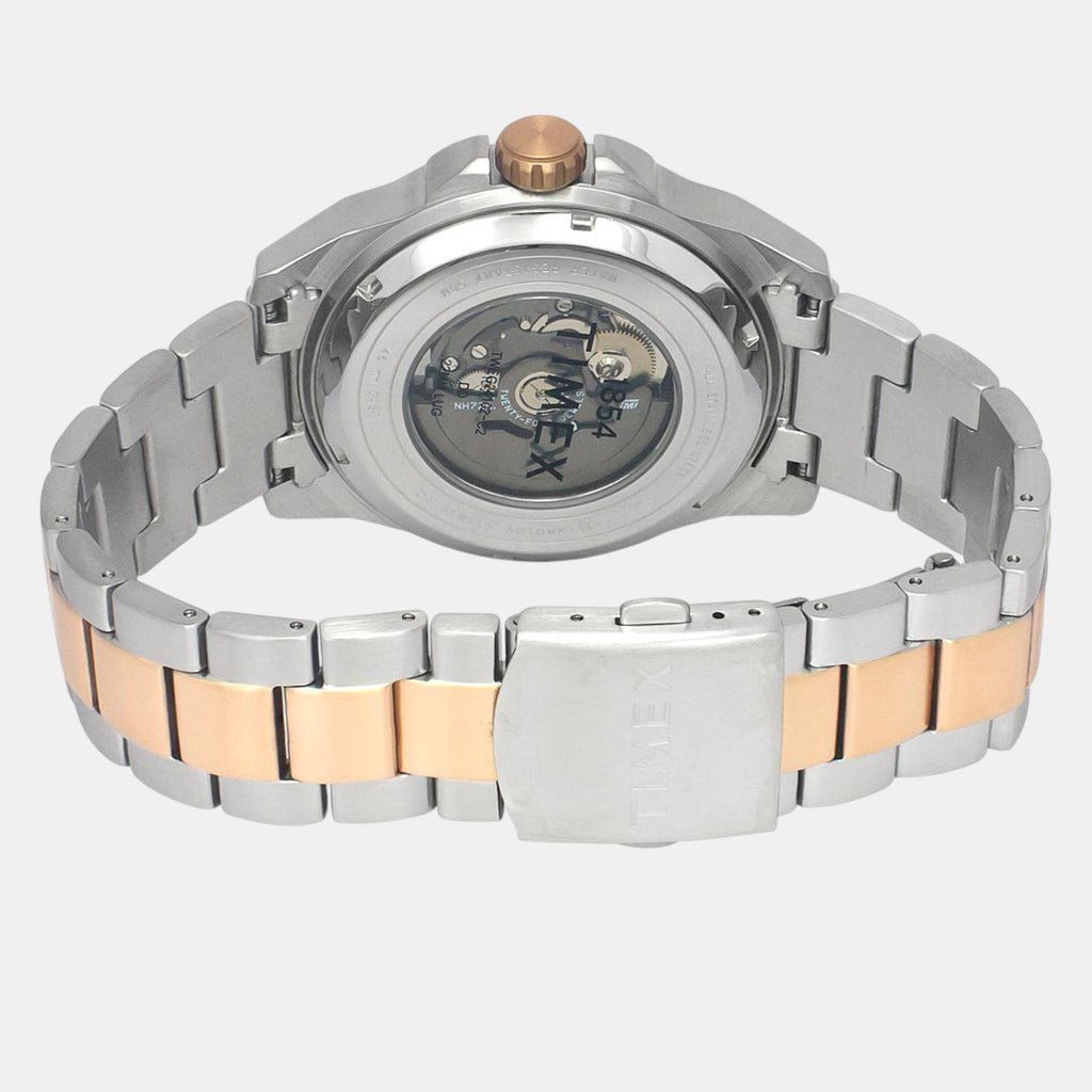 E Class Men Automatic Black Dial Analog Stainless Steel Watch TWEG24102