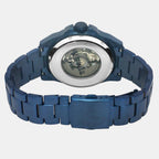 E Class Men Automatic Blue Dial Analog Stainless Steel Watch TWEG24104