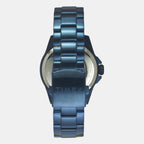 E Class Men Automatic Blue Dial Analog Stainless Steel Watch TWEG24104
