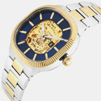 Signio Men Automatic Blue Dial Analog Stainless Steel Watch TWEG24700