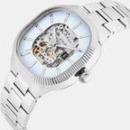 Signio Men Automatic Blue Dial Analog Stainless Steel Watch TWEG24701