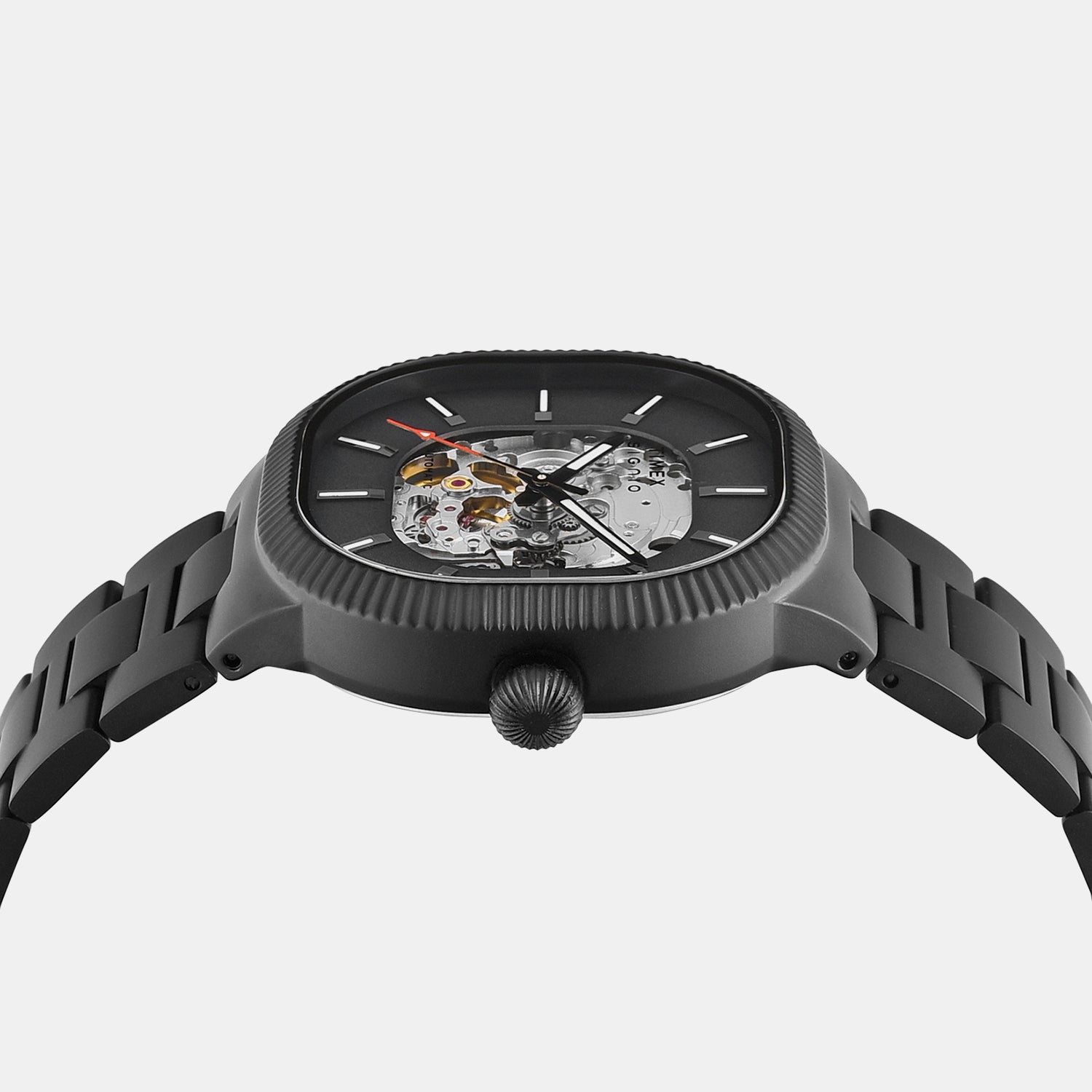 Signio Men Automatic Black Dial Analog Stainless Steel Watch TWEG24702