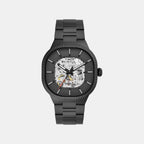 Signio Men Automatic Black Dial Analog Stainless Steel Watch TWEG24702