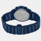 E Class Men Quartz Blue Dial Chronograph Stainless Steel Watch TWEG24801