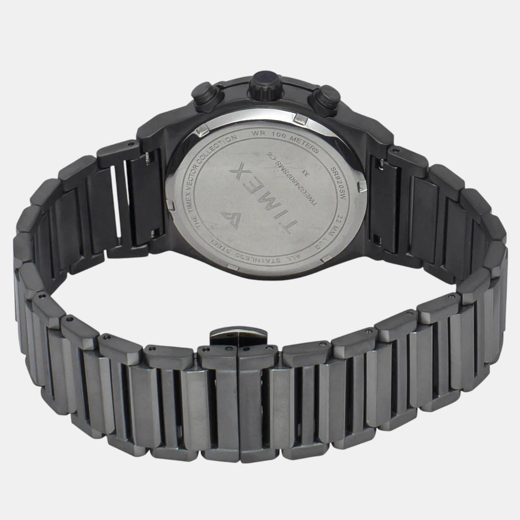 E Class Men Quartz Green Dial Chronograph Stainless Steel Watch TWEG24802