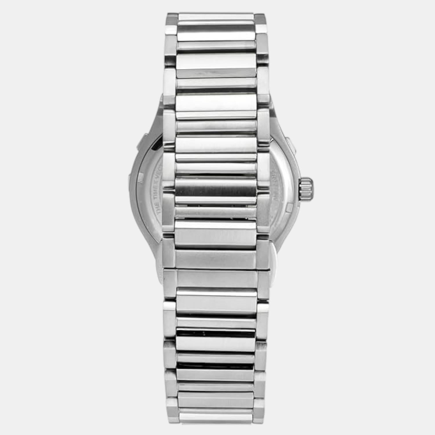 E Class Men Quartz Champagne Dial Analog Stainless Steel Watch TWEG24803