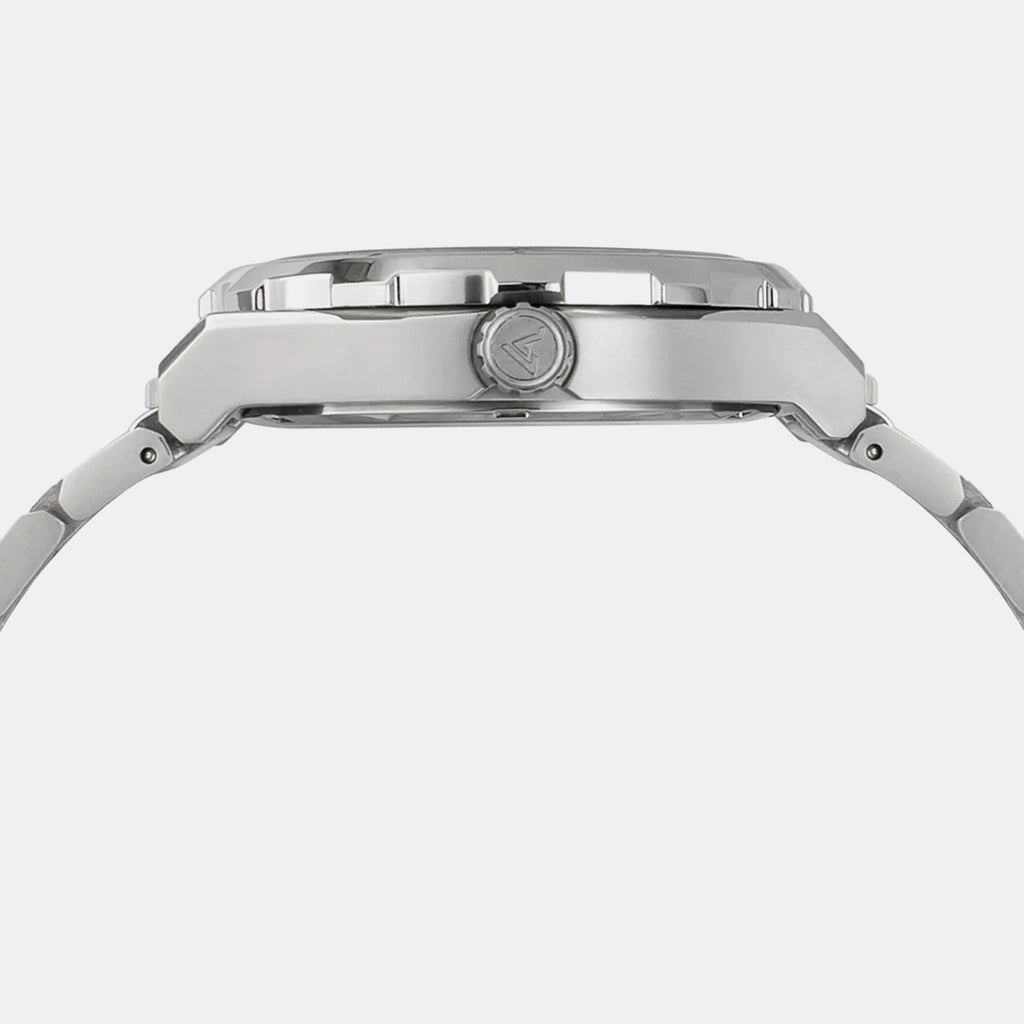 E Class Men Quartz Blue Dial Analog Stainless Steel Watch TWEG24804