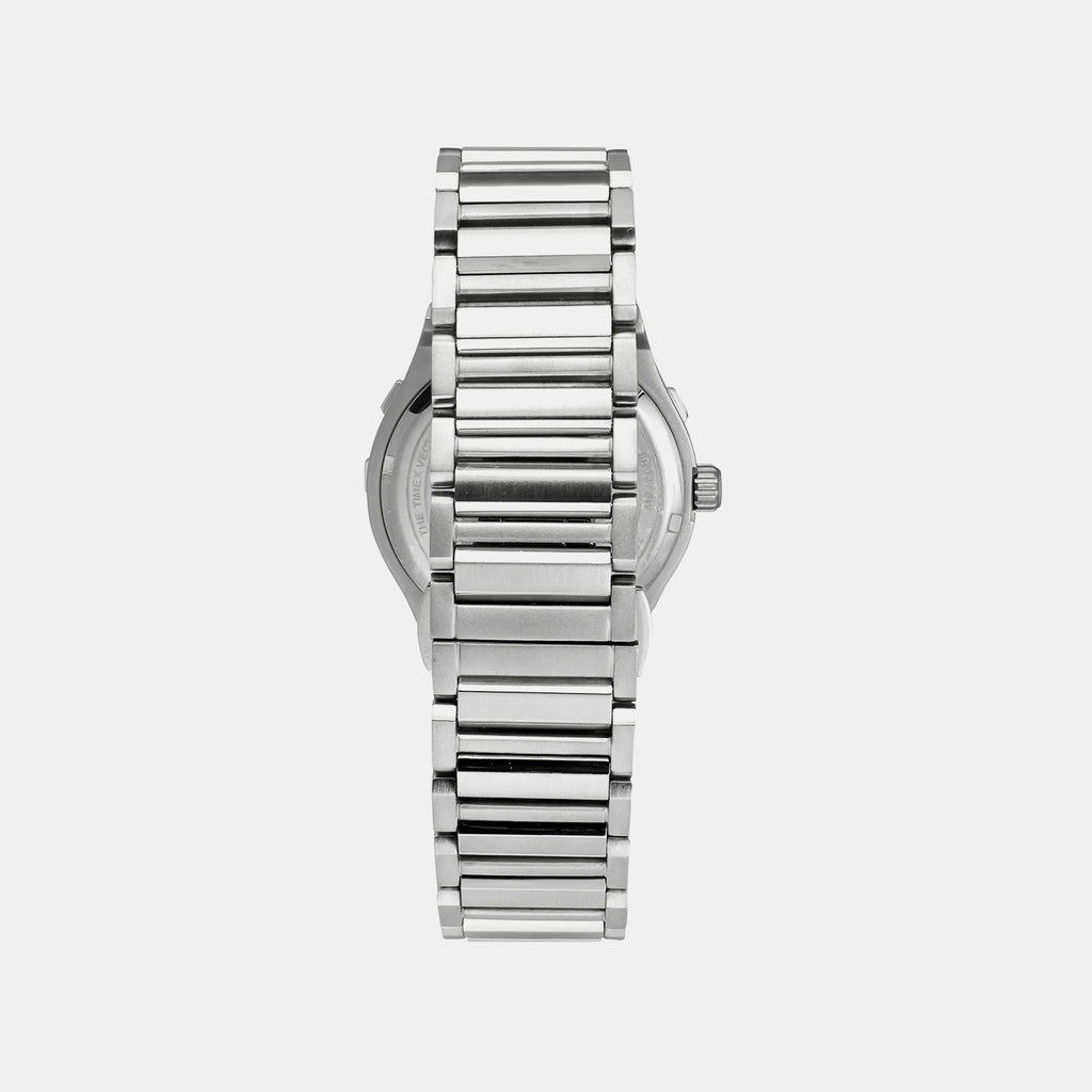 E Class Men Quartz Blue Dial Analog Stainless Steel Watch TWEG24804