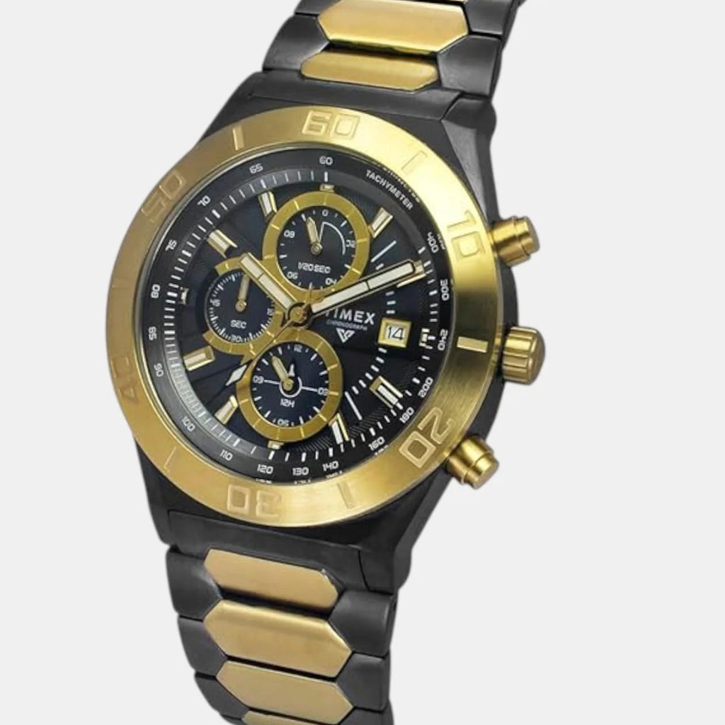 Vector Men Quartz Grey Dial Chronograph Stainless Steel Watch TWEG24901