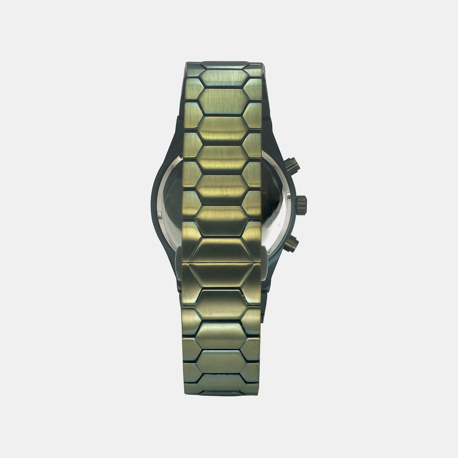 E Class Men Quartz Green Dial Chronograph Stainless Steel Watch TWEG24903