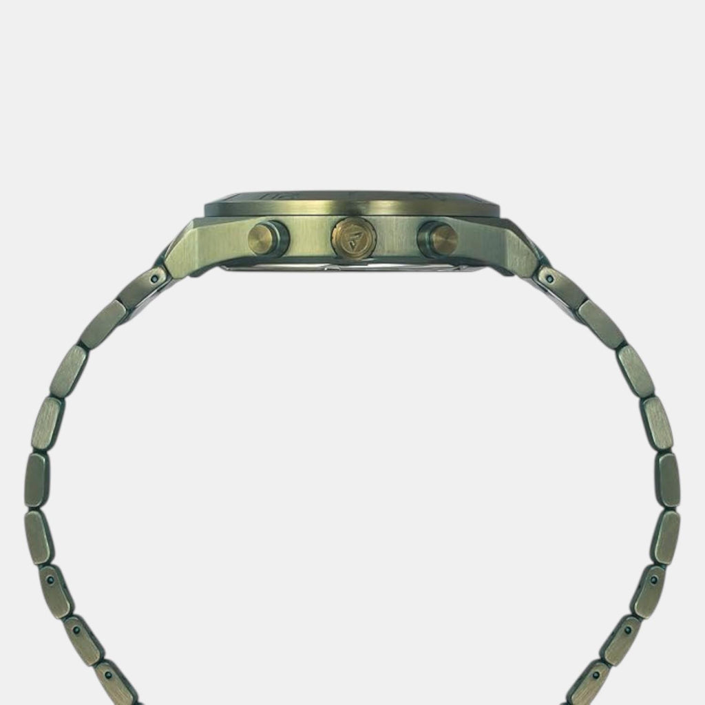 E Class Men Quartz Green Dial Chronograph Stainless Steel Watch TWEG24903