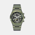 E Class Men Quartz Green Dial Chronograph Stainless Steel Watch TWEG24903