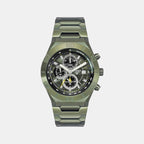 E Class Men Quartz Green Dial Chronograph Stainless Steel Watch TWEG24903