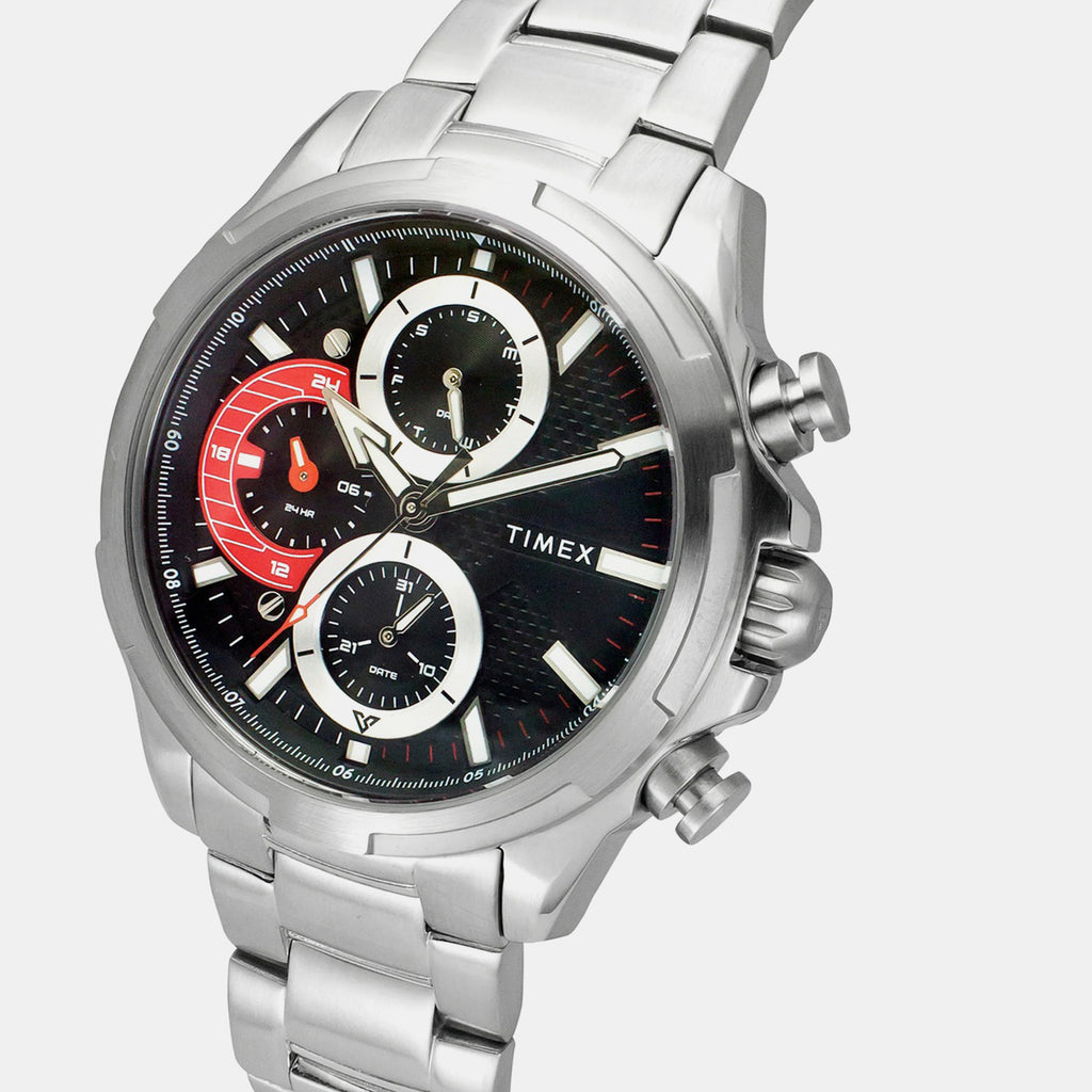 Vector Men Quartz Dial Multi-Function Stainless Steel Watch TWEG25000