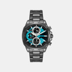 Vector Men Quartz Blue Dial Multi-Function Stainless Steel Watch TWEG25002