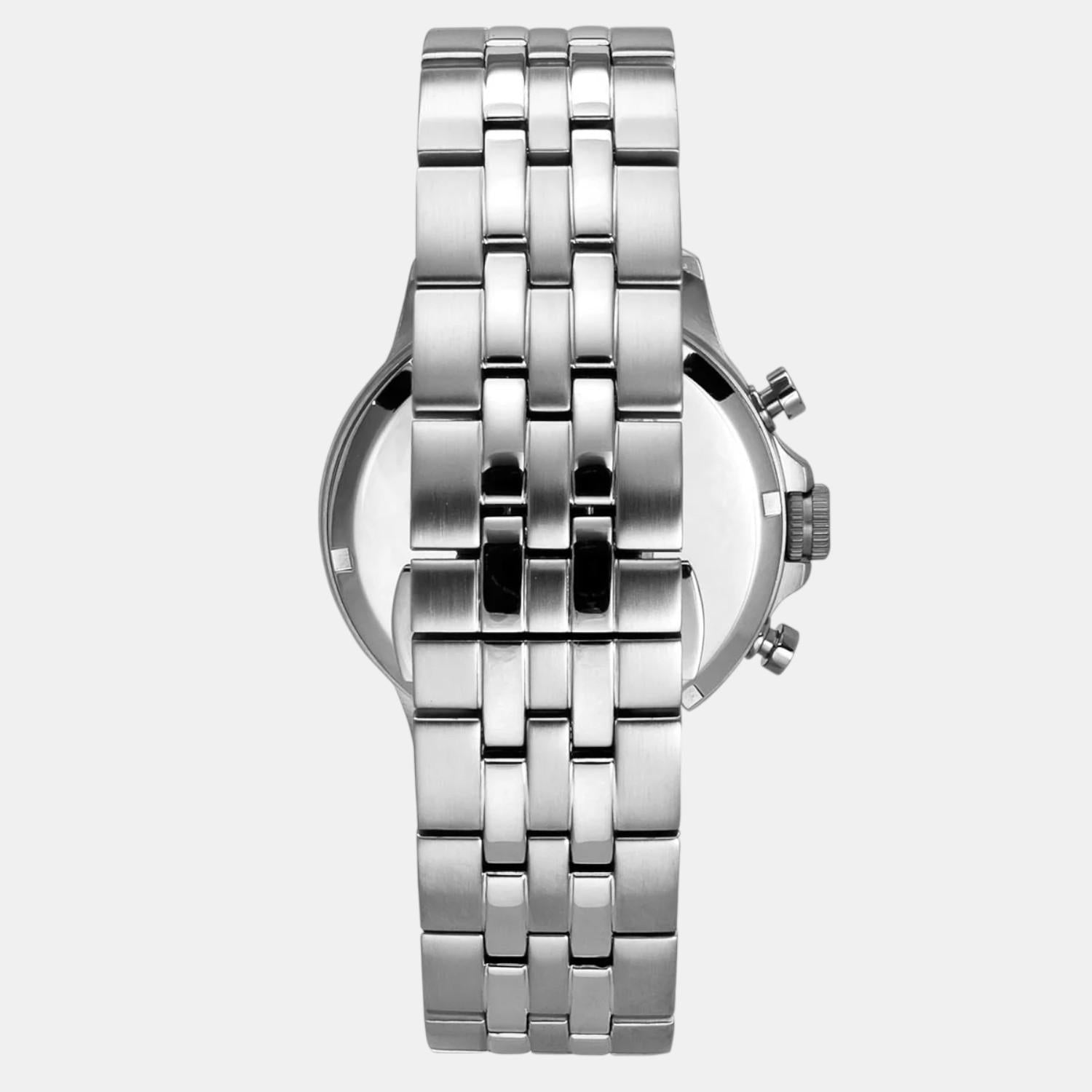 E Class Men Quartz Blue Dial Chronograph Stainless Steel Watch TWEG25101