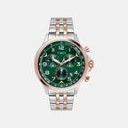 Vector Men Quartz Dial Chronograph Stainless Steel Watch TWEG25102