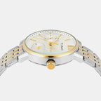 Trendline Men Quartz Silver Dial Multi-Function Stainless Steel Watch TWEG25408