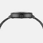 Men Quartz Black Dial Analog Stainless Steel Watch TWEG25410
