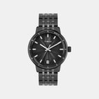 Men Quartz Black Dial Analog Stainless Steel Watch TWEG25410