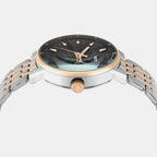 Trendline Men Quartz Black Dial Analog Stainless Steel Watch TWEG25411