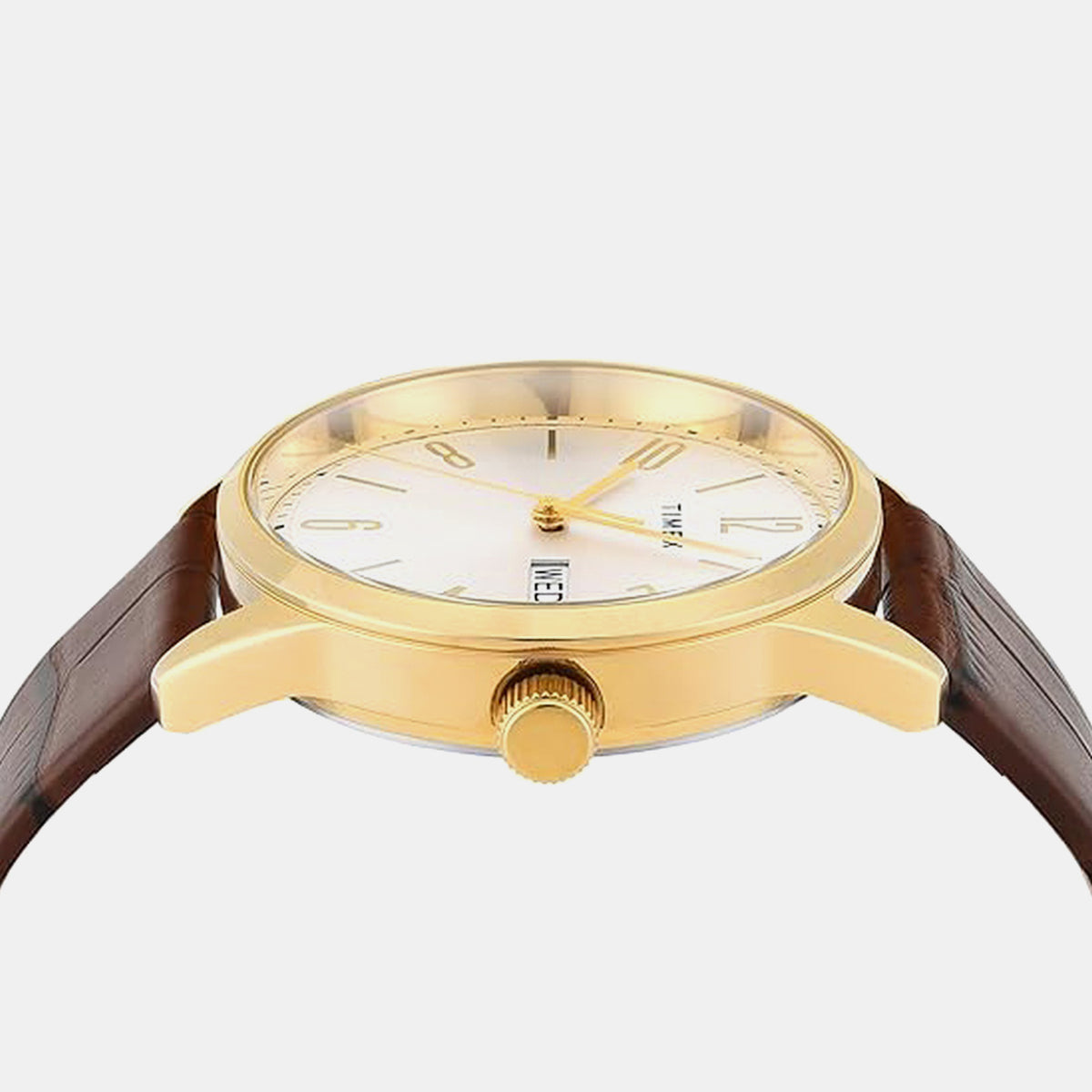Trendline Men Quartz Silver Dial Analog Leather Watch TWEG25508