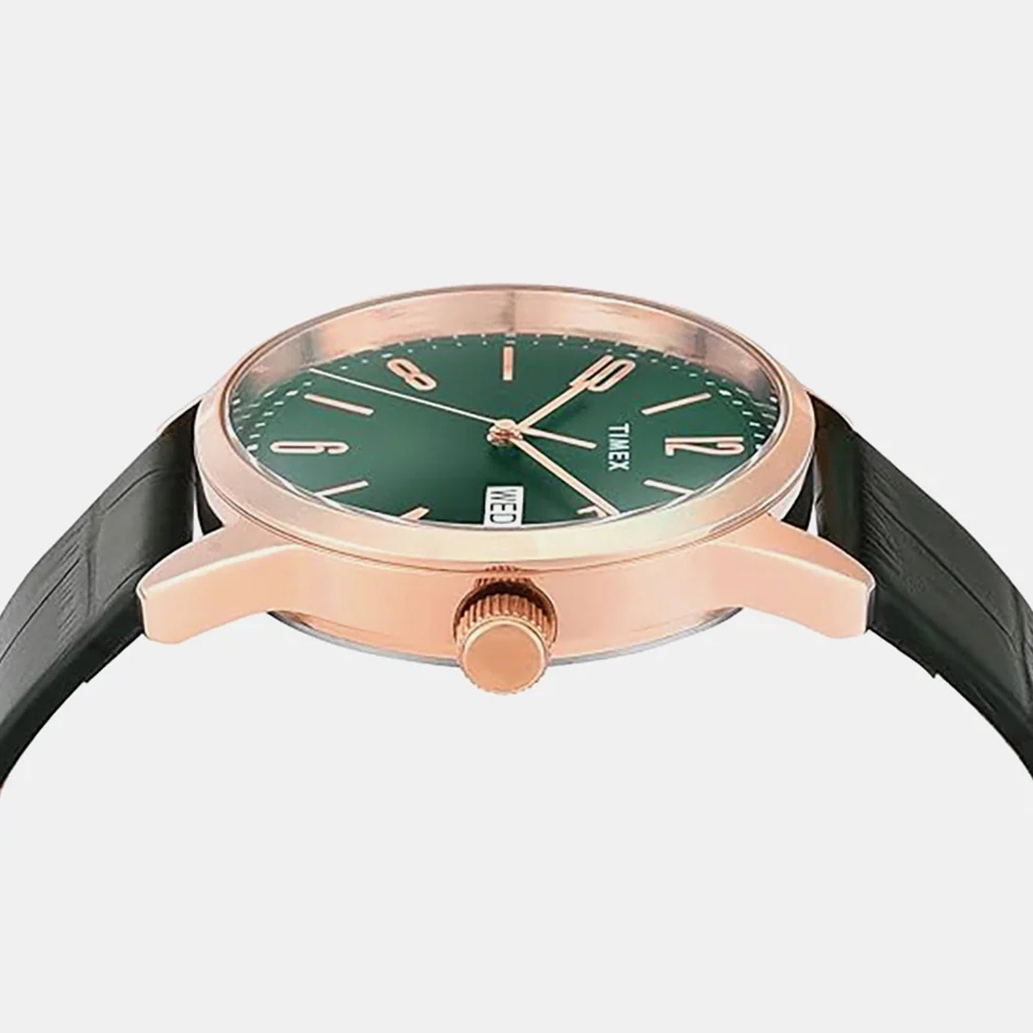 Trendline Men Quartz Green Dial Analog Leather Watch TWEG25509