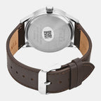 Trendline Men Quartz Teal Dial Multi-Function Leather Watch TWEG25513