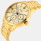 Fashion Men Quartz Champagne Dial Multi-function Watch TWEG25517