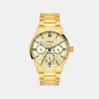 Fashion Men Quartz Champagne Dial Multi-function Watch TWEG25517