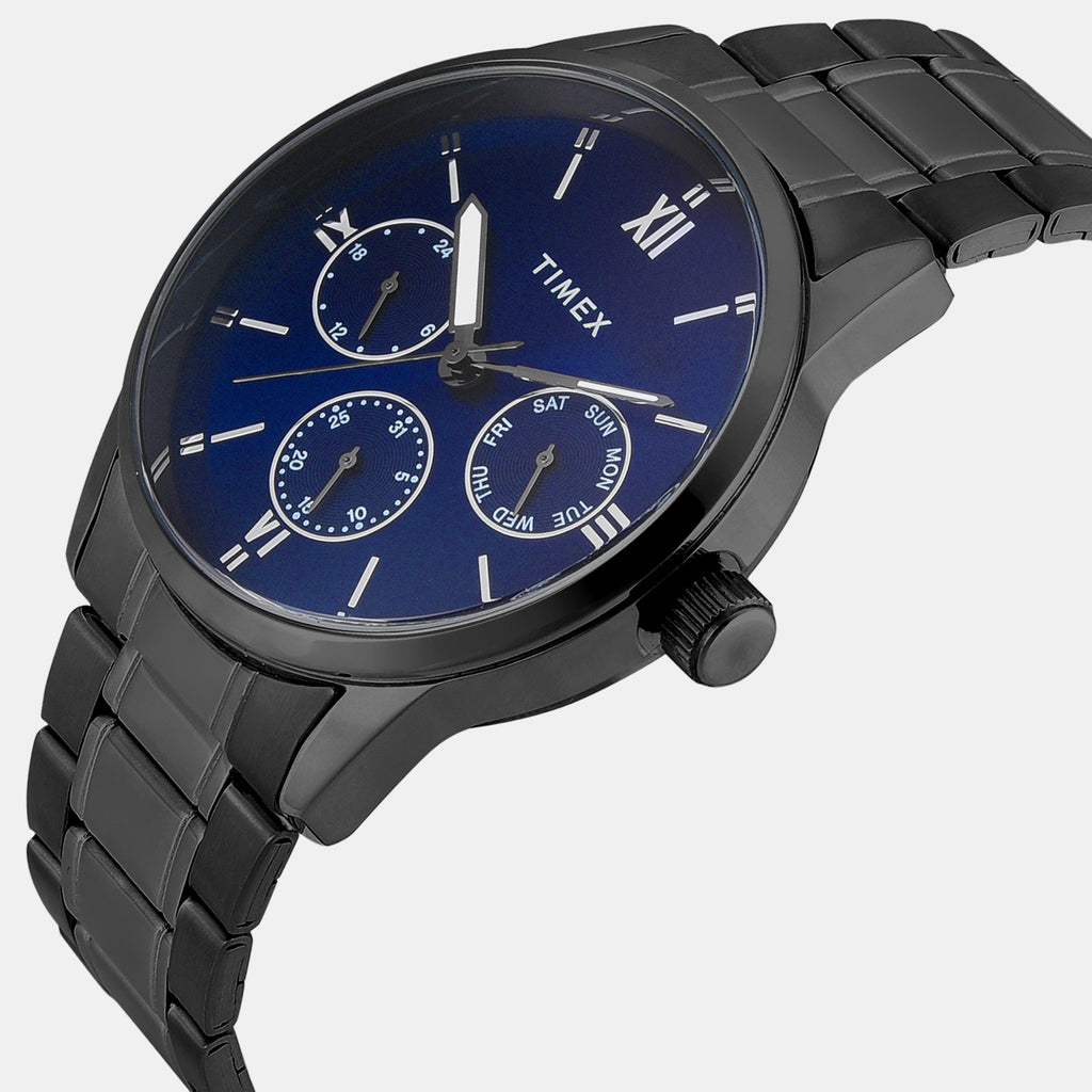 Fashion Men Quartz Blue Dial Multi-function Watch TWEG25518