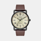 Trendline Men Quartz Dial Analog Leather Watch TWEG25601