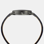 Fashion Men Quartz Green Dial Analog Leather Watch TWEG25602