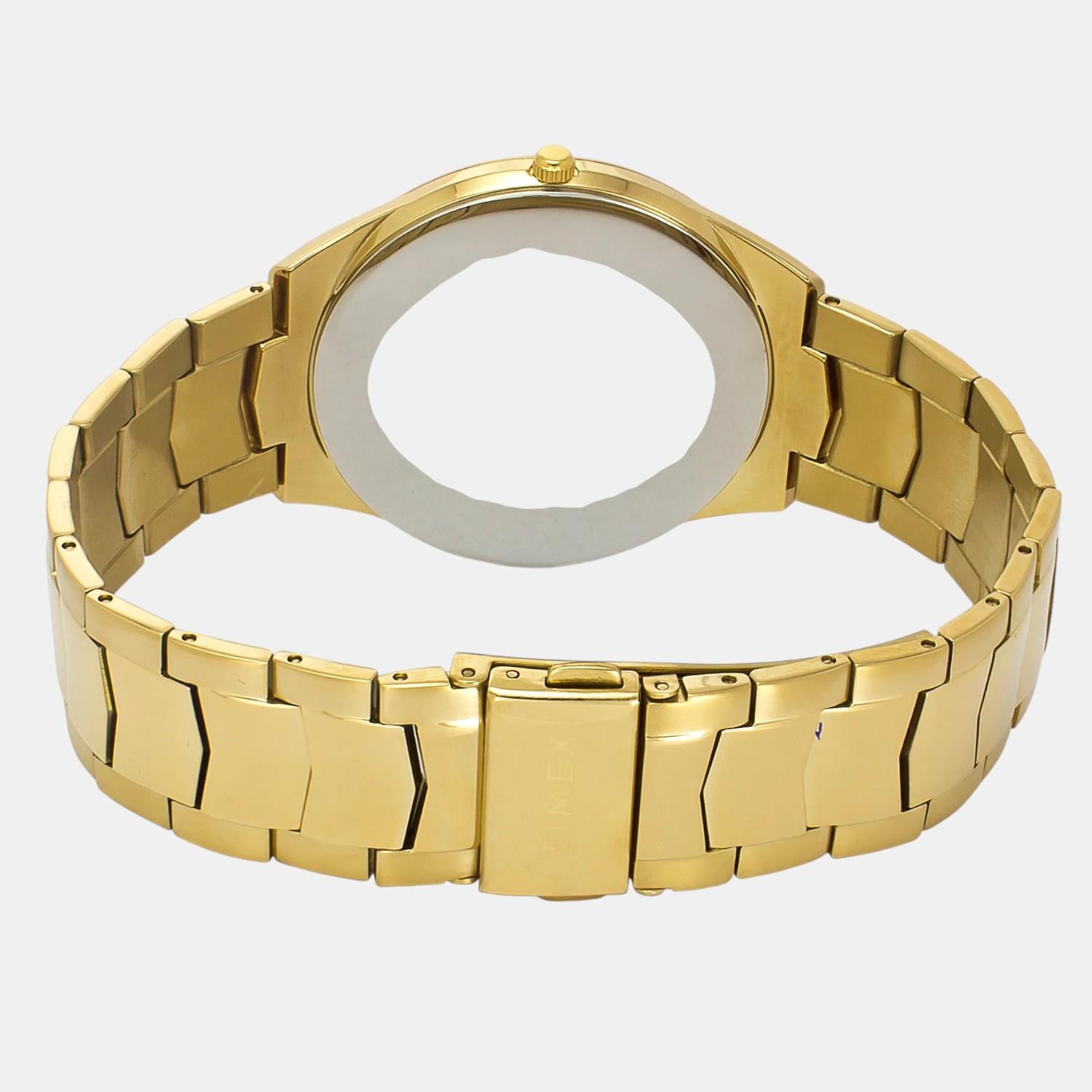 Fashion Men Quartz Silver Dial Analog Stainless Steel Watch TWEG25801