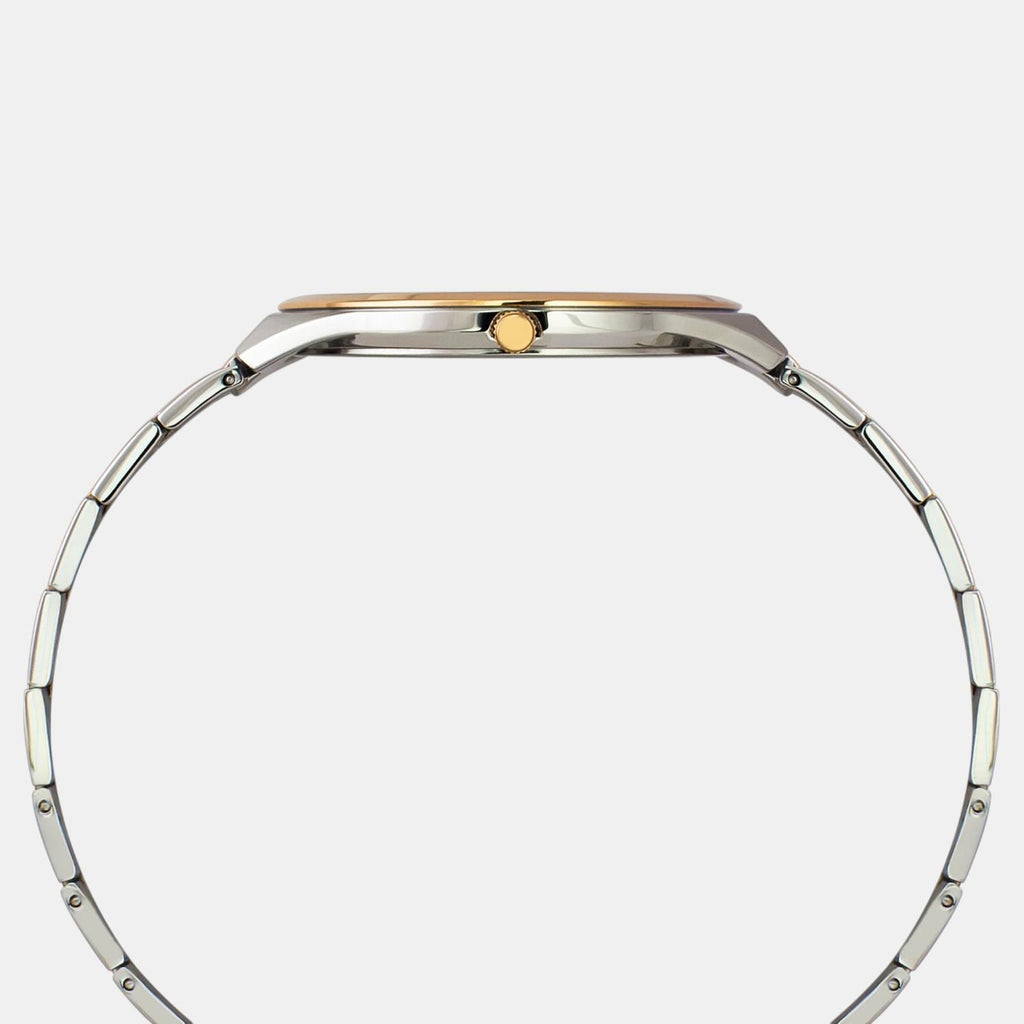 Fashion Men Quartz Blue Dial Analog Stainless Steel Watch TWEG25802