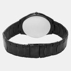 Fashion Men Quartz Black Dial Analog Stainless Steel Watch TWEG25803