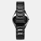 Fashion Men Quartz Black Dial Analog Stainless Steel Watch TWEG25803