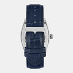 Fashion Men Automatic Blue Dial Analog Leather Watch TWEG25900
