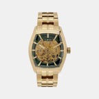 Fashion Men Automatic Green Dial Analog Stainless Steel Watch TWEG25902