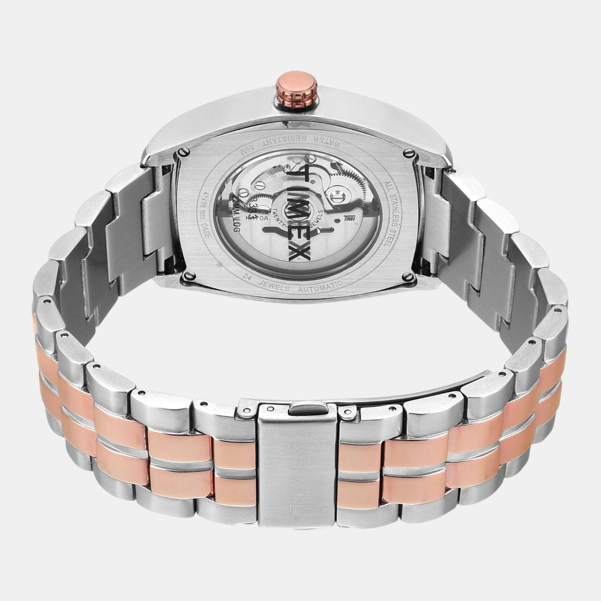 Signio Men Automatic Silver Dial Analog Stainless Steel Watch TWEG25903