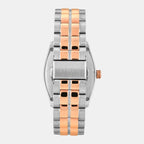 Fashion Men Automatic Silver Dial Analog Stainless Steel Watch TWEG25903