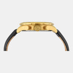 Fashion Men Quartz Black Dial Chronograph Leather Watch TWEG26001